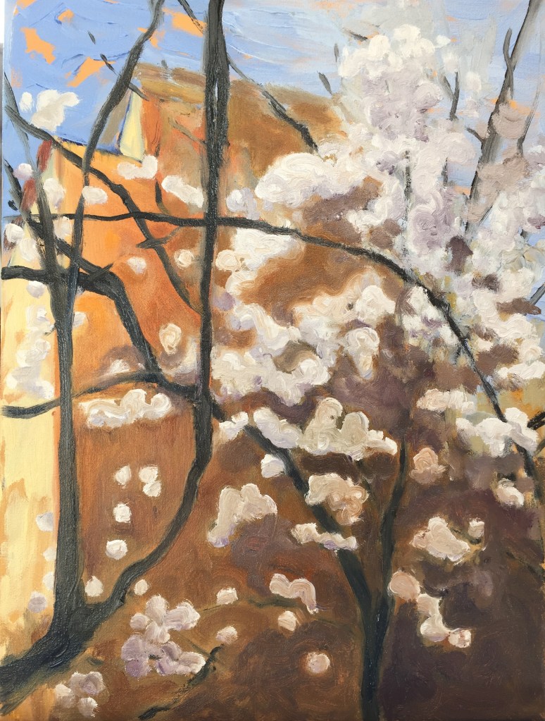 Winter plum. Robin L. Chandler Copyright 2016.