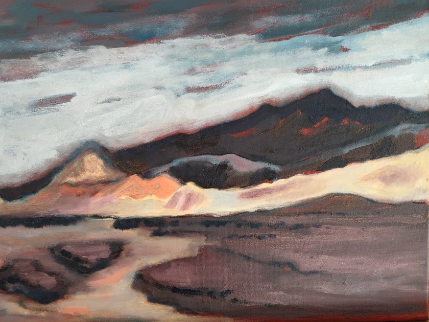 Near Zabriske Point, Death Valley. Robin L. Chandler Copyright 2016