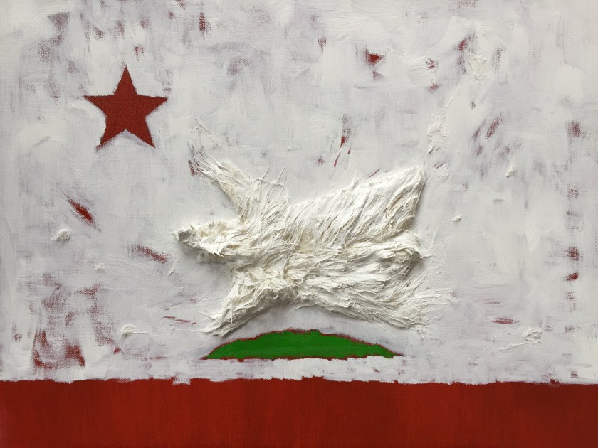 Bear Rug Flag. Robin L. Chandler 2017.